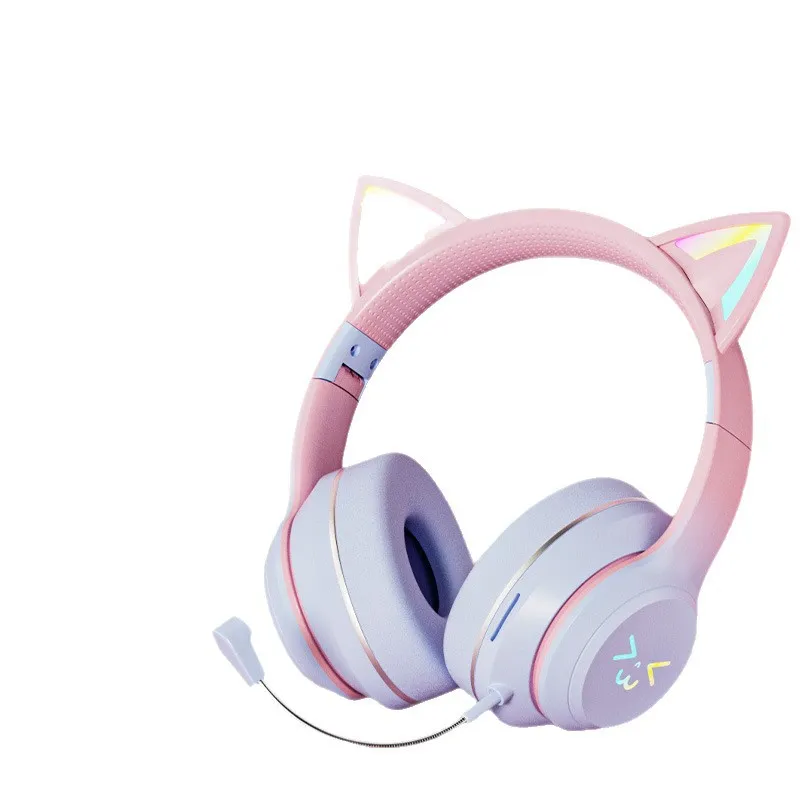 Cuffie Bluetooth wireless con  - Cat Ear Bluetooth Headset Led recensione e prezzo