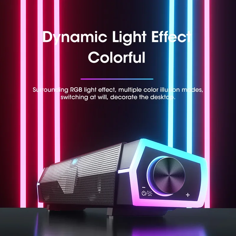 Barra audio stereo 4D Altoparl - Rgb Computer Soundbar For Pc recensione e prezzo