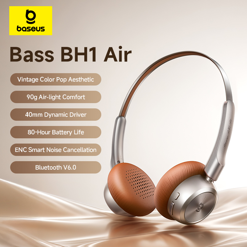 Cuffie Wireless Baseus BH1 Air - Anc Wireless Over Ear Headphones recensione e prezzo