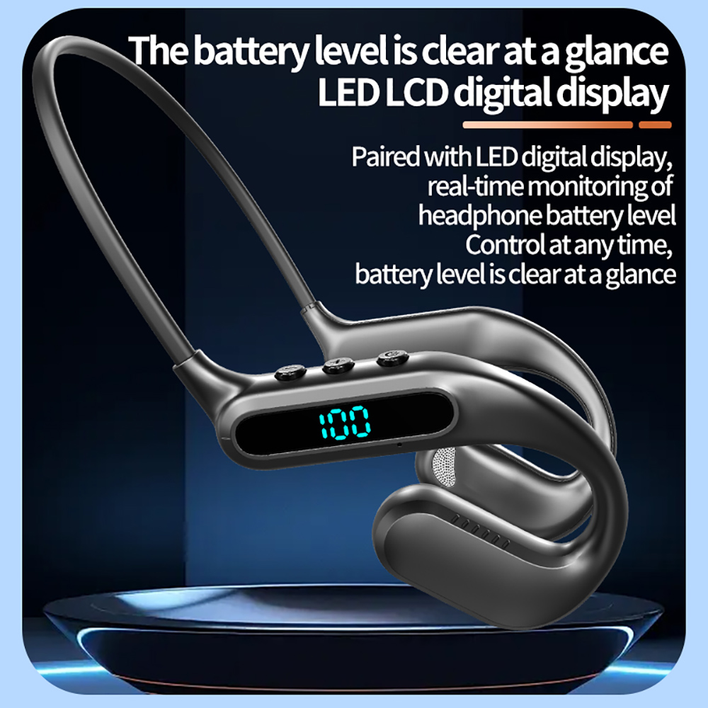 KEBIDUMEI Cuffie Bluetooth 6.0 - Bone Conduction Running Headphones recensione e prezzo