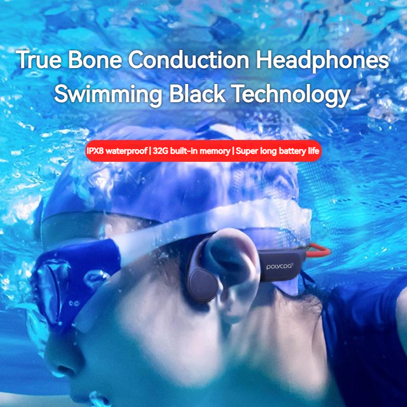 POLVCDG Cuffie a conduzione os - Bone Conduction Running Headphones recensione e prezzo