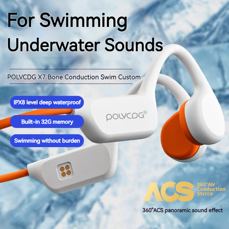 POLVCDG Cuffie a conduzione os - Bone Conduction Running Headphones recensione e prezzo