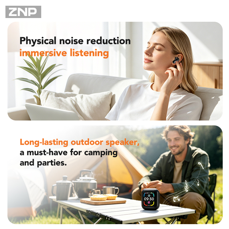 Auricolari wireless ZNP N04 TW - Headphones recensione e prezzo