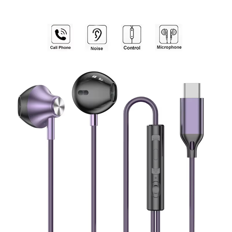 Cuffia cablata in-ear Auricola - Type C Wired Earphones With Mic recensione e prezzo