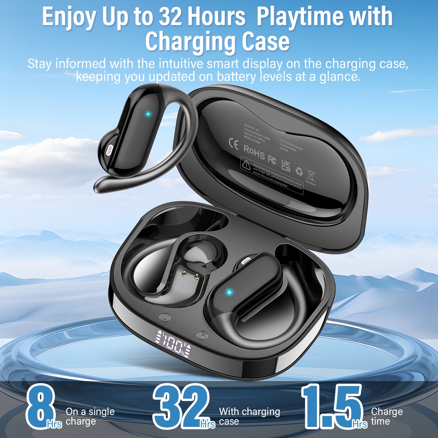 Auricolari Open-Ear 2026 Bluet - Open Ear Air Conduction Headphones recensione e prezzo