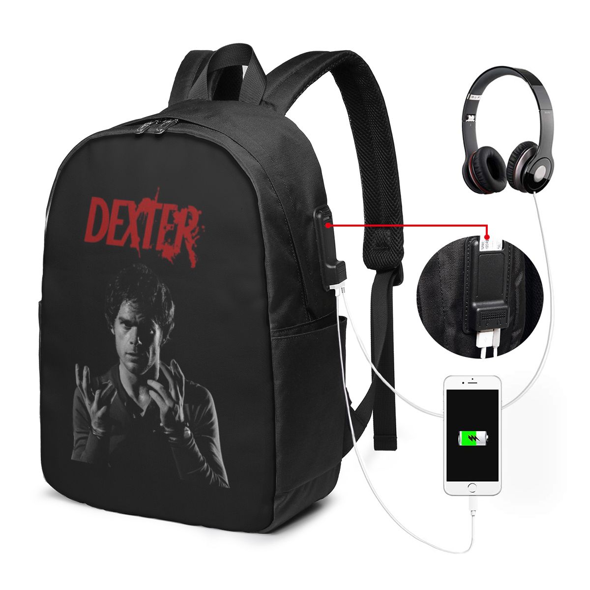 Zaino Movie Dexter Morgan, bor - Laptops recensione e prezzo