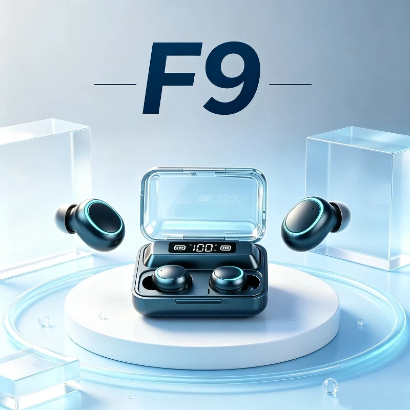 Nuove Cuffie Bluetooth F9, Aur - Tws Earbuds Bluetooth 5.3 recensione e prezzo