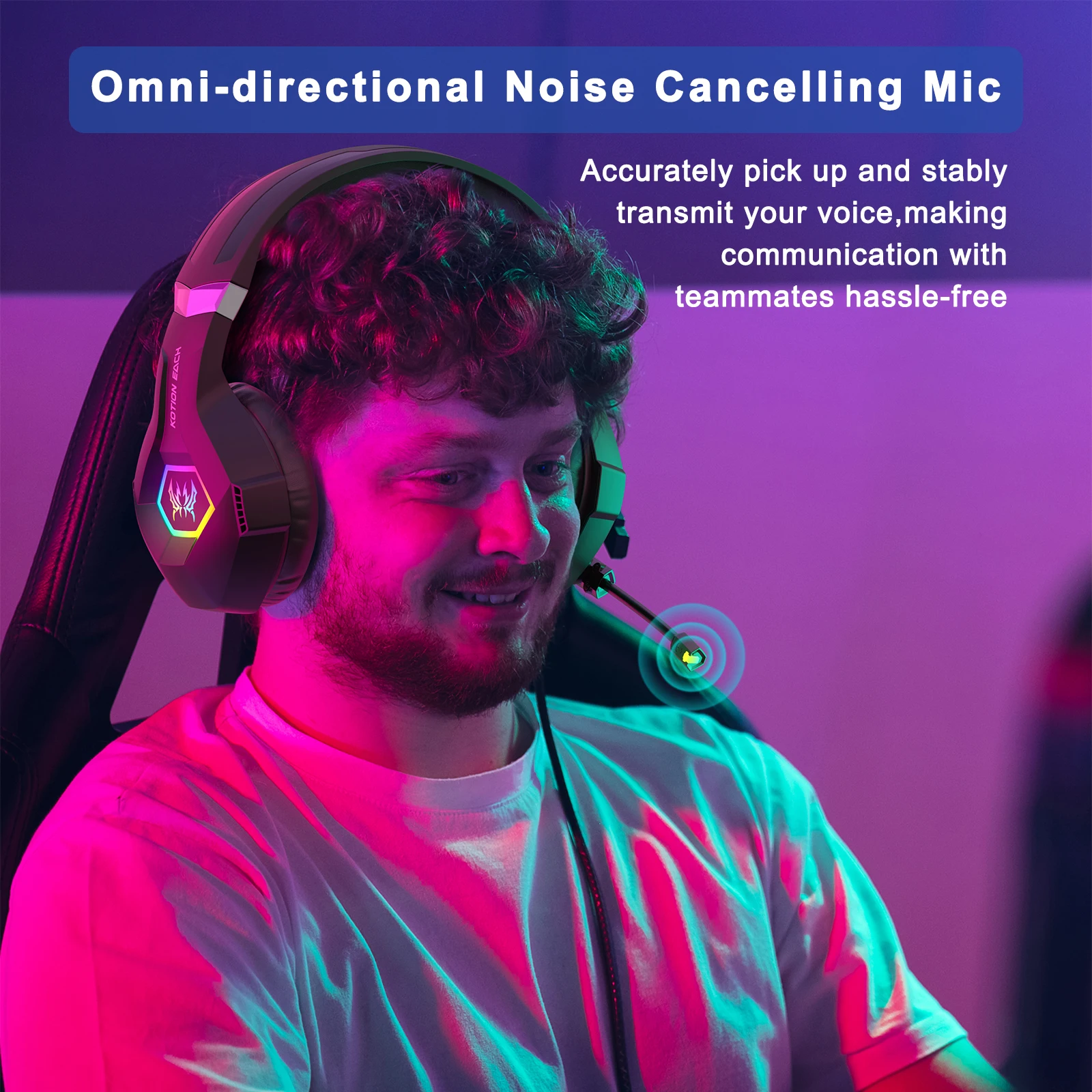 Cuffie da gioco cablate con au - Gaming Headset With Mic Rgb recensione e prezzo