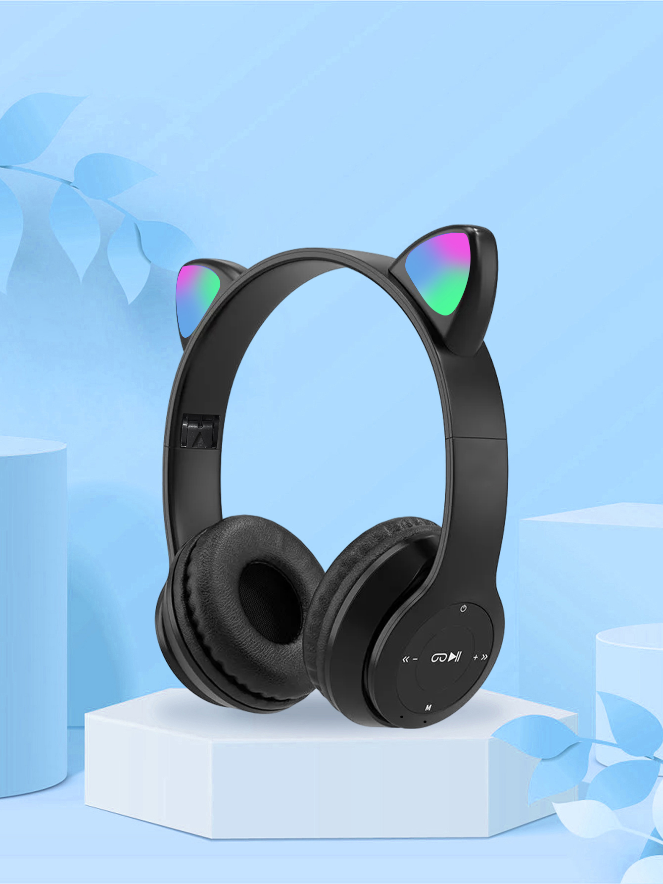 Cuffie P47M con orecchie da ga - Cat Ear Bluetooth Headset Led recensione e prezzo